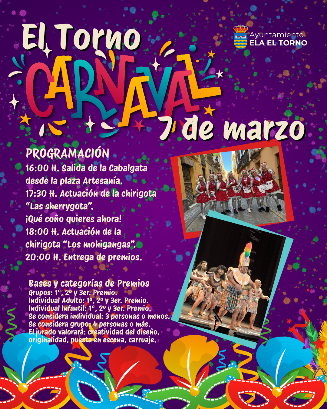 7 DE MARZO, CARNAVAL 2026